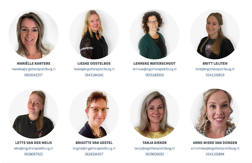 Ergotherapie Tilburg - Complete team juli